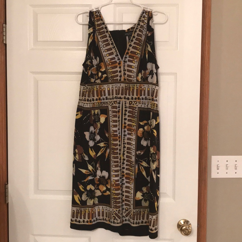 Price Reduced Perceptions New York Print Dress